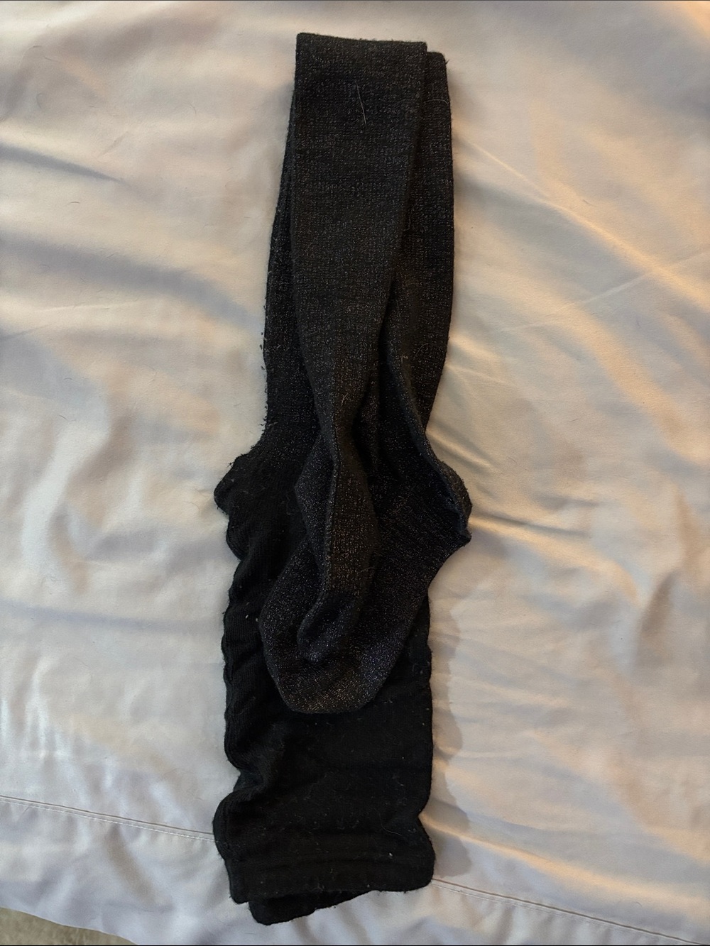 Women’s Black Glitter Thermal Tights - Comfortable Everyday Wear